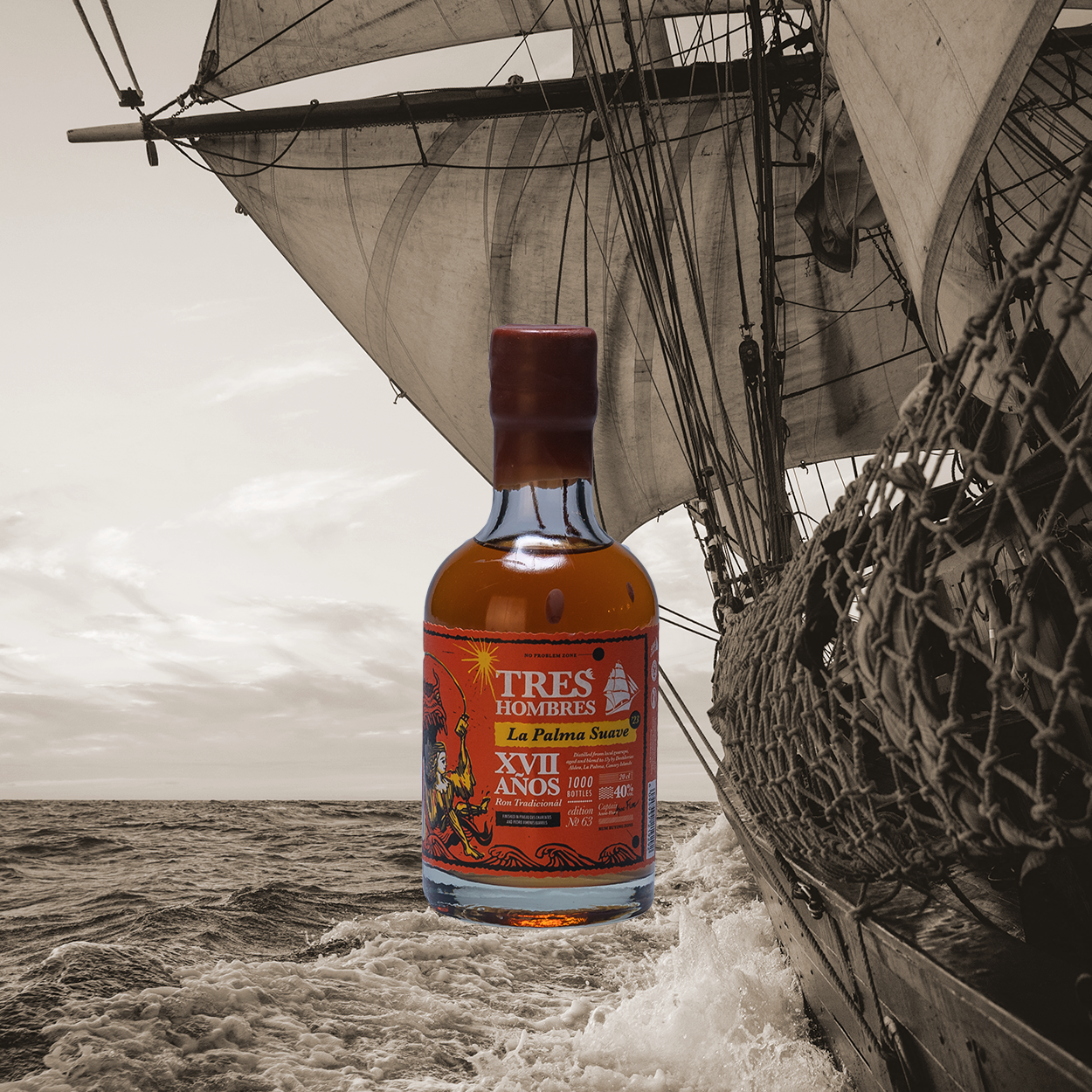 Rhum brun traditionnel 43% - 50 cl